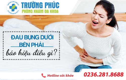 Đau bụng dưới bên phải ở nữ là triệu chứng bệnh gì?