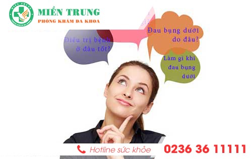 dau bung duoi o nu gioi