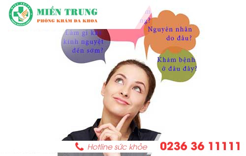 kinh nguyet den som co sao khong