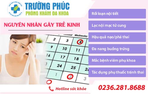 Nữ giới trễ kinh mấy tuần có sao không?
